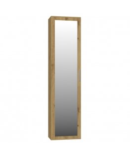 Topeshop DUO SZAFKA ARTISAN bedroom wardrobe/closet 2 shelves 1 door(s) Oak