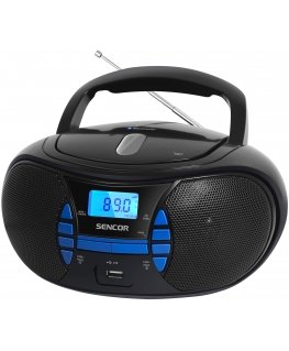 Boombox with bluetooth Sencor SPT2700BK, black