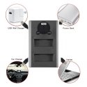 Įkroviklis do aparatu Newell Įkroviklis dwukanałowa Newell DL-USB-C DMW-BLK22 do Panasonic LUMIX S5, GH5, G9,GH5S