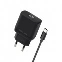 Beline Charger connected to the network 30W GaN USB-C + cable USB-C, black
