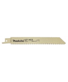 Makita B-16807 Tiesinio pjūklo pjūkleliai HCS 152x0,8mm (10tpi), 5Vnt., Medžiui, drožlių plokštei, klijuotai medienai 100mm