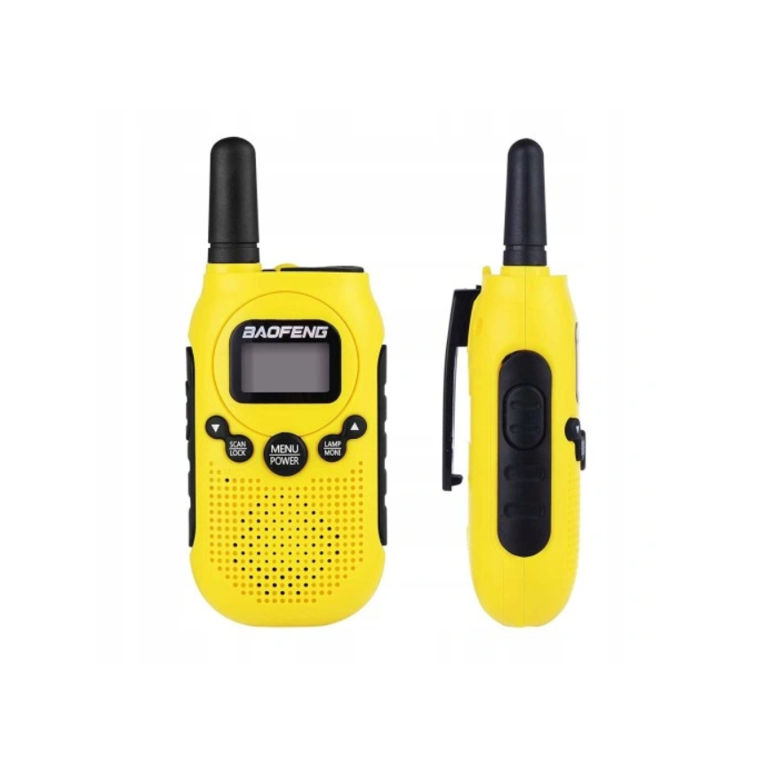 Rācija Baofeng BF-T6 Panda Yellow – 2