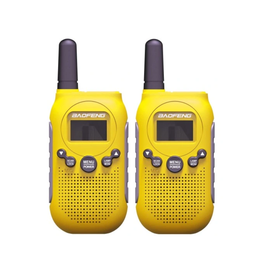 Rācija Baofeng BF-T6 Panda Yellow – 3