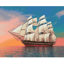 Beldizart Ship at sea 50*40 WD3050 Beldizart Ship at sea 50*40 WD3050