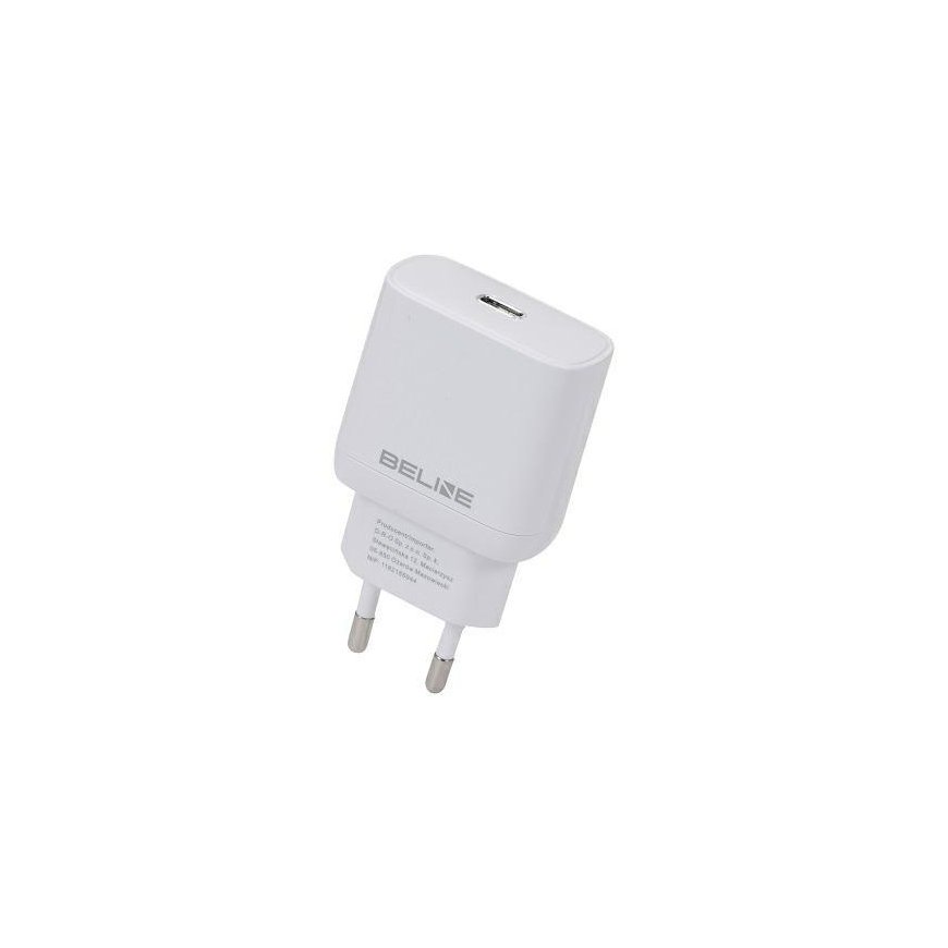 Beline Įkroviklis jungiama į tinklą 25W GaN USB-C PD 3.0 bez kabla, balta – 3