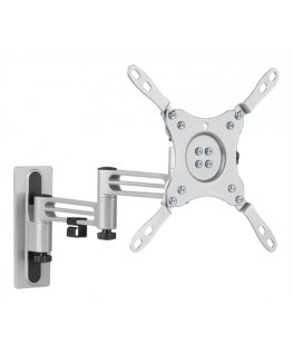 Deltaco ARM-0267 monitoriaus laikiklis arba stovas 109,2 cm (43") Sidabras Siena