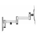 Deltaco ARM-0267 monitoriaus laikiklis arba stovas 109,2 cm (43") Sidabras Siena Deltaco ARM-0267 monitoriaus laikiklis arba stovas 109,2 cm (43") Sidabras Siena