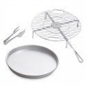 Alfa Forni Kit Hybrid 4 Pizze (Futuro) Steel