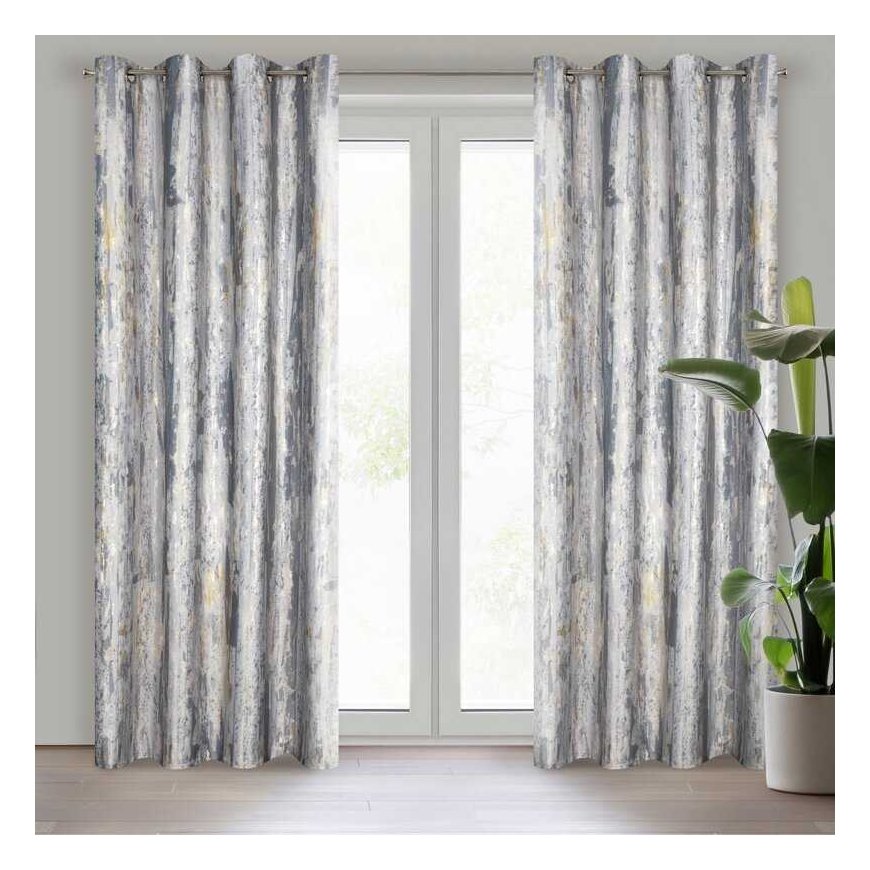 Euro curtains ZAS/GRACE/SILVER 140X250 SPACE