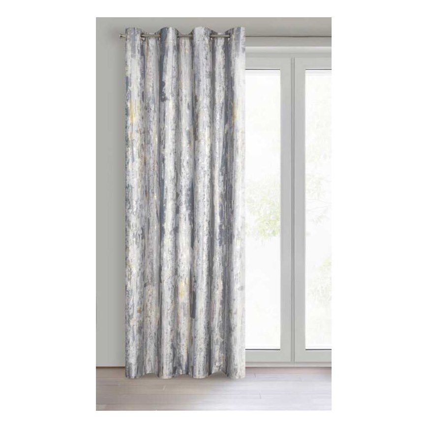 Euro curtains ZAS/GRACE/SILVER 140X250 SPACE – 3