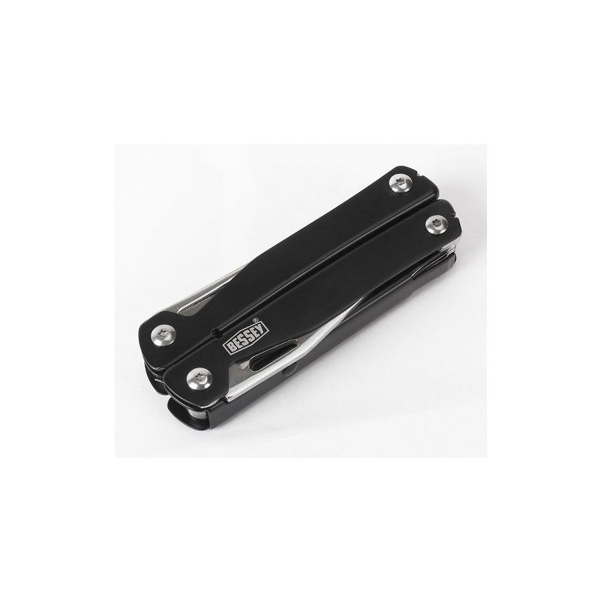 rinkinys: 2 x svirties spaustukai plienas KLI20, 200x80mm KliKlamp + Multitool, Bessey [KLI-SET-A] Juodas Edition – 5