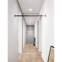 SANRO-2, dark gray adjustable length (87-97cm), up to 130kg, installed between the walls/door frame