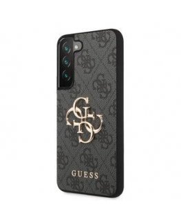 Guess 4G Big Metal Logo - Case for Samsung Galaxy S23 (grey)