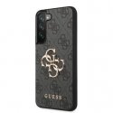 Guess 4G Big Metal Logo - Case for Samsung Galaxy S23 (grey) Guess 4G Big Metal Logo - Case for Samsung Galaxy S23 (grey)