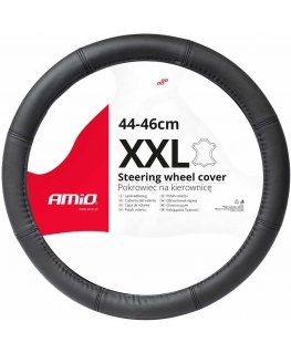 Odinis automobilio vairo dangtelis xxl 44-46cm swc-48-xxl amio-03549