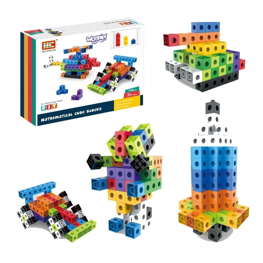 WOOPIE building blocks 3D cubes 150