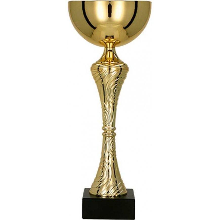 Detail Golden metal cup