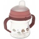 Canpolbabies CANPOL BABIES drinking bottle with silicone spout, FirstCup BONJOUR PARIS, 6m+, 150ml, pink, 56/612_pin