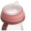 Canpolbabies CANPOL BABIES drinking bottle with silicone spout, FirstCup BONJOUR PARIS, 6m+, 150ml, pink, 56/612_pin