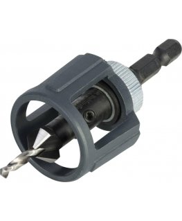 Wolfcraft wolfcraft Center drill bit with recess and depth gauge