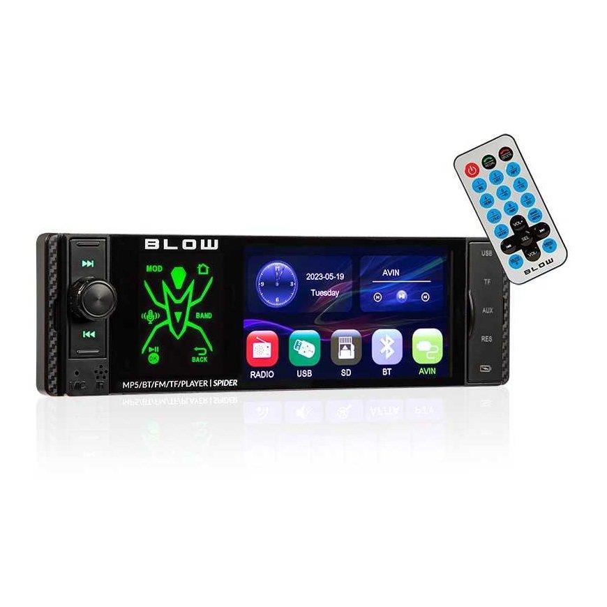 BLOW Radio BLOW SPIDER 4" RDS