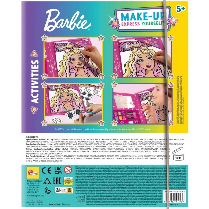 Książeczka Sztuka makijazu Barbie