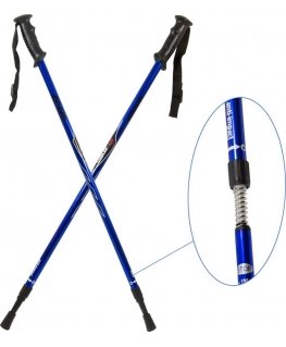 Energo Trekking poles Enero Classic, blue