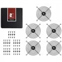 Noctua NA-FG1-12 Sx5 Lüftergitter 120 mm - juodas Noctua NA-FG1-12 Sx5 Lüftergitter 120 mm - juodas