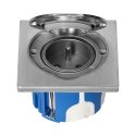 Orno Hermetic electrical outlet, IP55 stainless steel, with windproof mounting box Orno Hermetic electrical outlet, IP55 stainless steel, with windproof mounting box