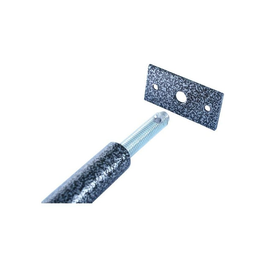 SANRO-5, dark gray, adjustable length (117-127cm), up to 130kg, is installed between the walls/door frame – 3