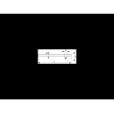 Handle for heads T-shaped 250mm 1/2" In disassembly blister Handle for heads T-shaped 250mm 1/2" In disassembly blister