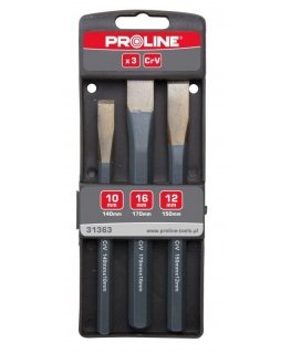 31363 3-piece locksmith's chisel set, Proline