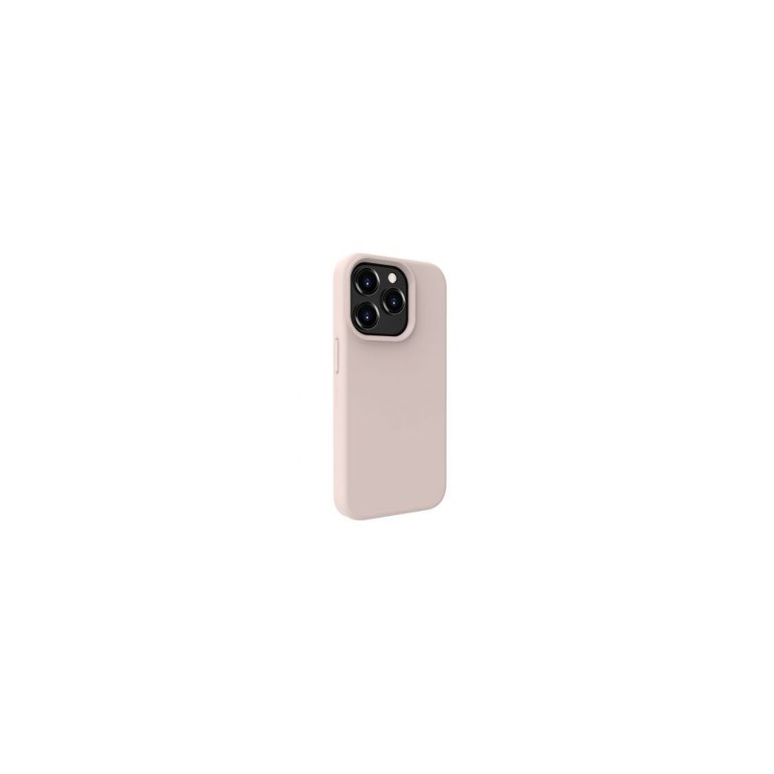 Evelatus Apple iPhone 15 Pro Max Premium Magsafe Soft Touch Silicone Case Pink Sand
