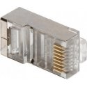 MODULAR SHIELDED PLUG RJ45/C6-SHIELD*P100, FTP Cat6 MODULAR SHIELDED PLUG RJ45/C6-SHIELD*P100, FTP Cat6