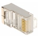 MODULAR SHIELDED PLUG RJ45/C6-SHIELD*P100, FTP Cat6 MODULAR SHIELDED PLUG RJ45/C6-SHIELD*P100, FTP Cat6