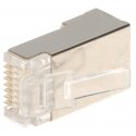 MODULAR SHIELDED PLUG RJ45/C6-SHIELD*P100, FTP Cat6 MODULAR SHIELDED PLUG RJ45/C6-SHIELD*P100, FTP Cat6