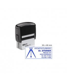 Colop Case PRINTER 50 COLORS, with blue cushion