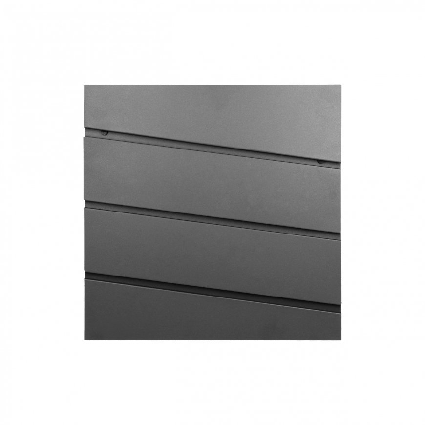 Orno BORNEO mail box made of galvanized steel with newspaper holder, black color – 4