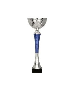 Victoria Sport Victoria Sport silver and blue metal cup