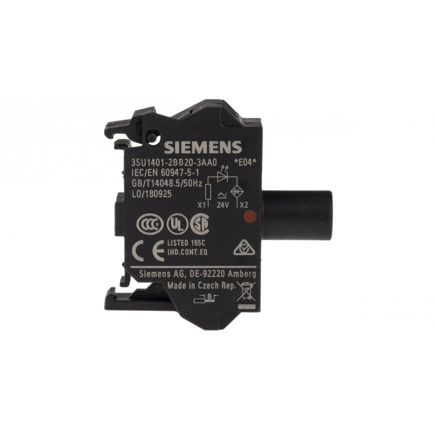 Siemens SIRIUS ACT Blok LED 24V AC/DC (3SU1401-1BB20-3AA0) – 2