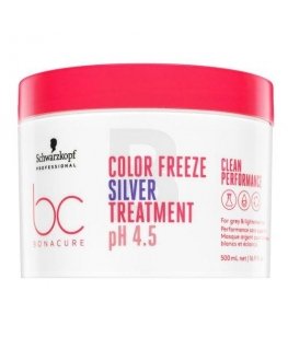 Mask for gray hair Schwarzkopf Bonacure Color Freeze Silver (500 ml) pH 4.5