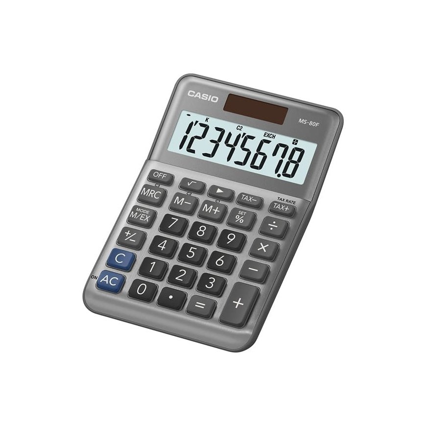 Casio MS-80F kalkulators Desktops Pamata kalkulators
