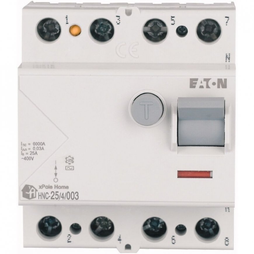 Eaton Residual Current Circuit Breaker 4P