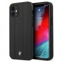 Dėklas BMW BMHCP12STTBK iPhone 12 mini 5,4" juoda/juodas kietas dėklas Signature Tire Marks Dėklas BMW BMHCP12STTBK iPhone 12 mini 5,4" juoda/juodas kietas dėklas Signature Tire Marks