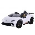 Lean Cars Electric car for children Lamborghini Huracan, white