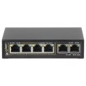 Šakotuvas SWITCH POE SG-64 4 PRIEVADŲ PULSAR Šakotuvas SWITCH POE SG-64 4 PRIEVADŲ PULSAR