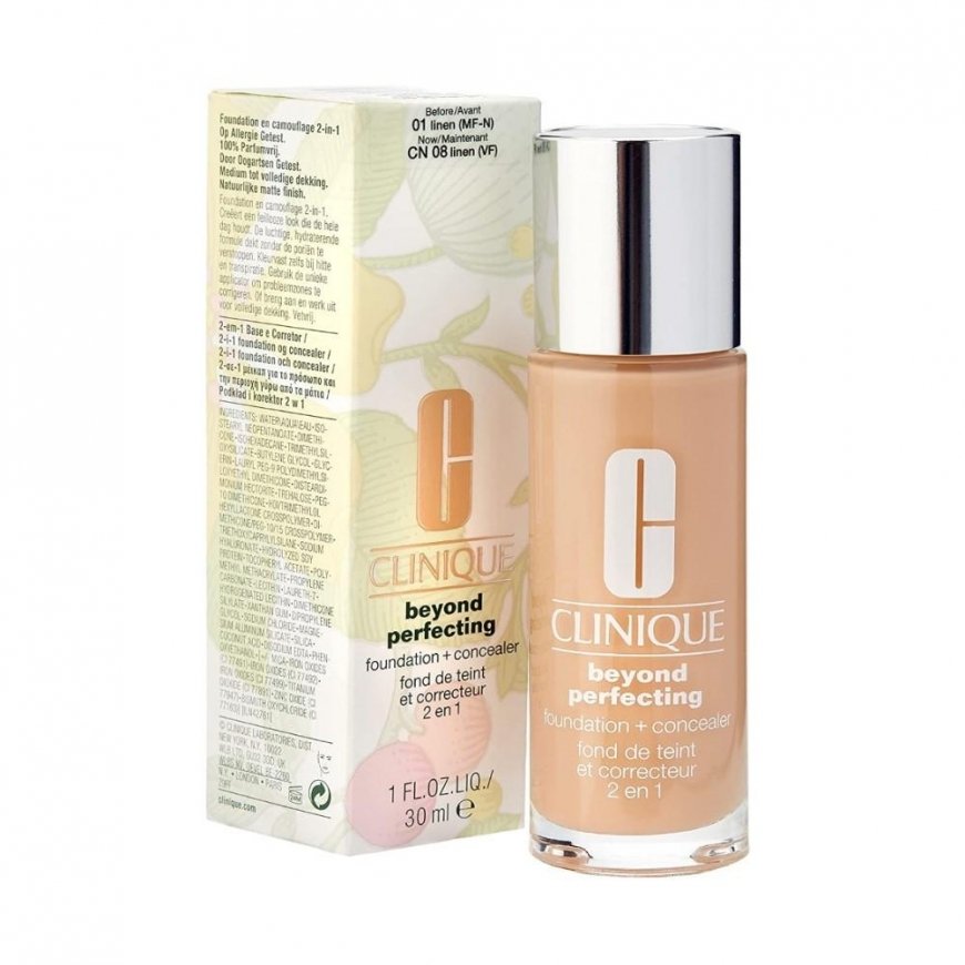 Clinique Beyond Perfecting foundation for mixed/oily skin 01 Linen 30ml – 3