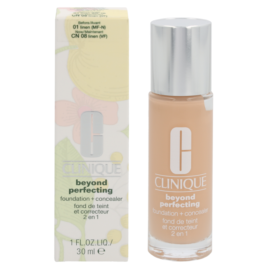 Clinique Beyond Perfecting foundation for mixed/oily skin 01 Linen 30ml – 4