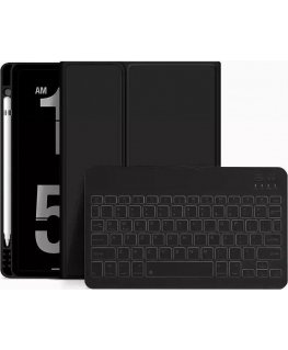 Case na tablet 4kom.pl Case with keyboard SC PEN for Apple iPad 10.9 2022 Black