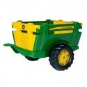 Rolly Toys John Deere Mining Tractor with Bucket and Trailer Rolly Toys John Deere Mining Tractor with Bucket and Trailer
